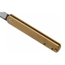 Couteau de poche en laiton Boker Plus Zenshin 42 couteau EDC pliant en acier inoxydable 440C