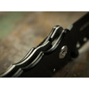 Couteau de poche pliant BOKER Special Forces Tanto 440A acier manche aluminium noir