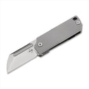 Boker Plus BabyX Opvouwbaar Zakmes D2 Lemmet RVS Handgreep Grijs