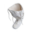 Genuine Italian Military snow boots warming heat retention upper laces white NEW - GoMilitar