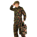 Genuine Swiss army backpack Switzerland Alpen Camo sniper rucksack w suspenders - GoMilitar