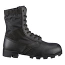 Genuine U.S. Army Jungle black leather PANAMA combat boots with durable nylon, ankle support, and rugged sole for jungle terrain.