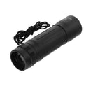 Black MIL-TEC Tactical Monocular 10x25 with lanyard for outdoor surveillance and military use