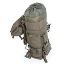 Original Austria army tactical backpack in olive green with padded back and multiple straps for heavy-duty outdoor use.