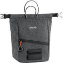 PETZL SAKAB Sac à magnésie Fermeture magnétique durable avec plusieurs poches Gris