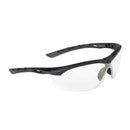 SWISS EYE Lancer tactical safety goggles with clear anti-fog lenses and comfortable rubberized frame for eye protection