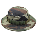 TACGEAR Brand French Army style Boonie hat CCE camo ripstop wide brim vent holes - GoMilitar