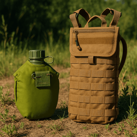 Vessies d'hydratation ou cantines : quel est le meilleur pour les aventures estivales ?