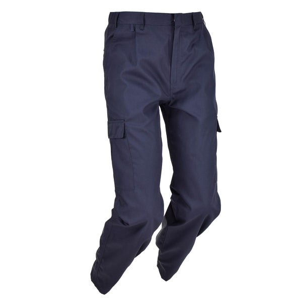 Echte Britse ISS Blue Work Pants Overtollige vrachtbroek in Blister Nieuw
