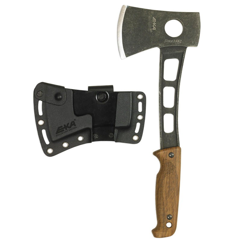 Eka Brand Hatchblade W1 Lichtgewicht Axe 12C27 roestvrijstalen micarta -handgreep