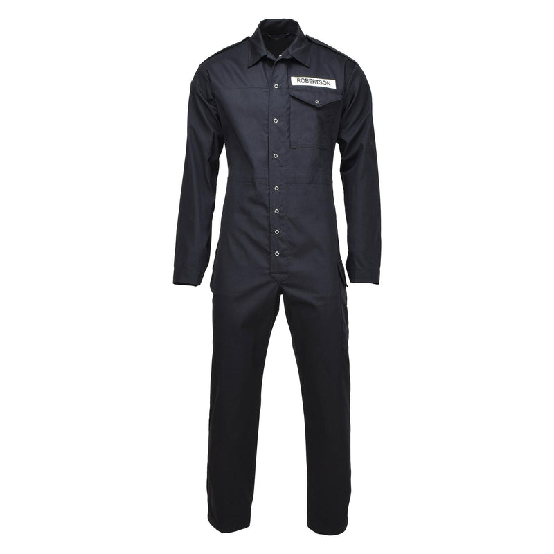 Origineel Britse militaire monteur Coverall Workwear Uniform Work Jumpsuit Black