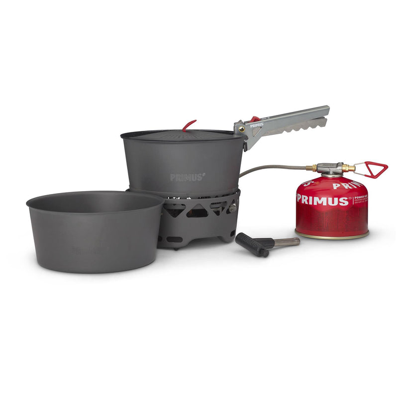 Ensemble de réchaud de camping Primus PrimeTech 1,3 litre marmite de cuisson brûleur extérieur