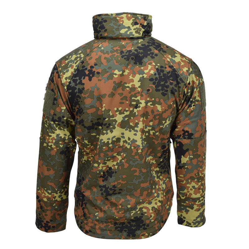 MIL-TEC Softshell Jacket SCU 14 Duitse Flecktran Camo Outdoor Wanding Outerwear