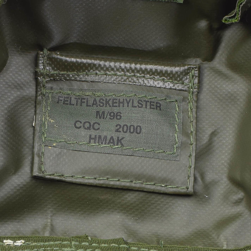 Originele Deense militaire fleskante kantine pouch Universal Attachment DK Camouflage