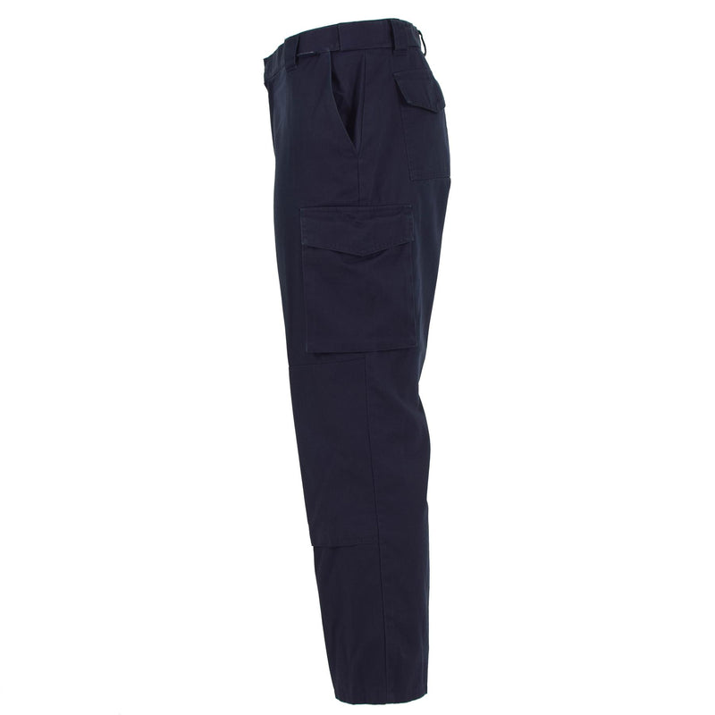 Echte Britse politiebroeken blauwe uniforme broek lichtgewicht militair overschot
