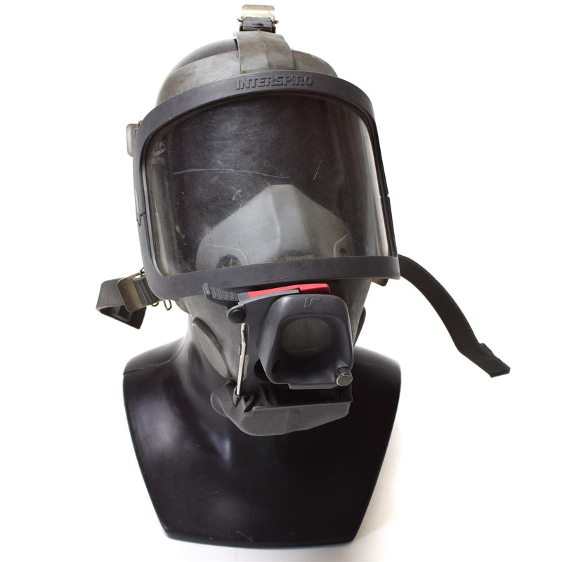 Echt interspiro merk gezichtsmasker brandweerman SCBA ademhalingsapparaatgasmasker
