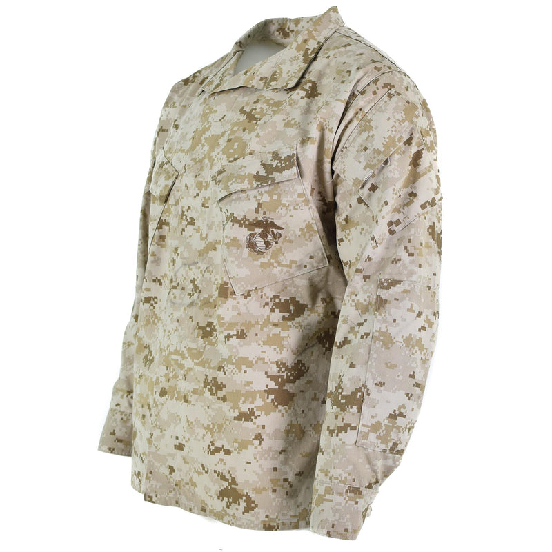 Originele Amerikaanse legertroepen jas BDU digitale woestijn camo shirts militair probleem
