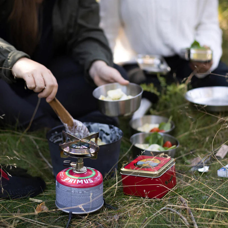 Réchaud de camping Primus ClassicTrail Stove 130 à large flamme et à quatre dosettes stables