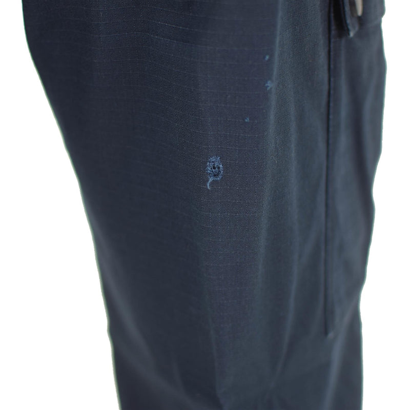 Originele Britse politiebroek blauw ripstop duurzaam uniform broek overschot