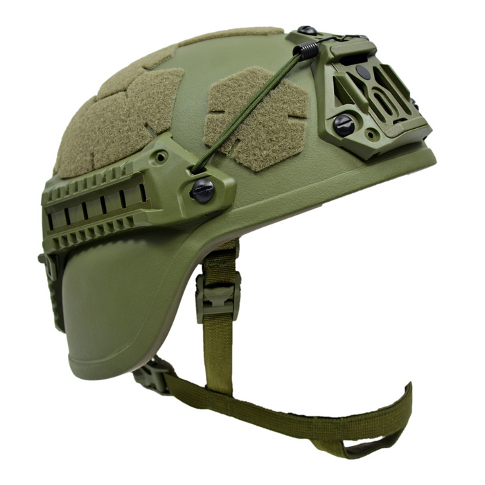Šestan-Busch BK-ACH Volledig gesneden moderne ballistische helm Niveau IIIA NVG-zijrails