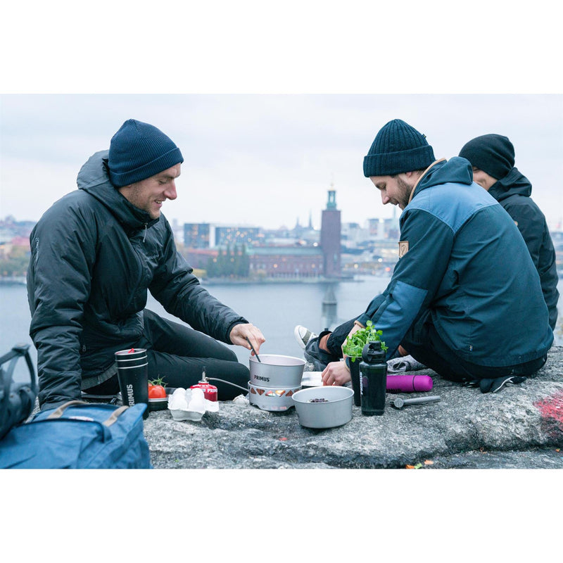 Ensemble de réchaud Primus Essential Stove Set 1,3 L pour camping, randonnée, casserole, poêle, ensemble de cuisine léger