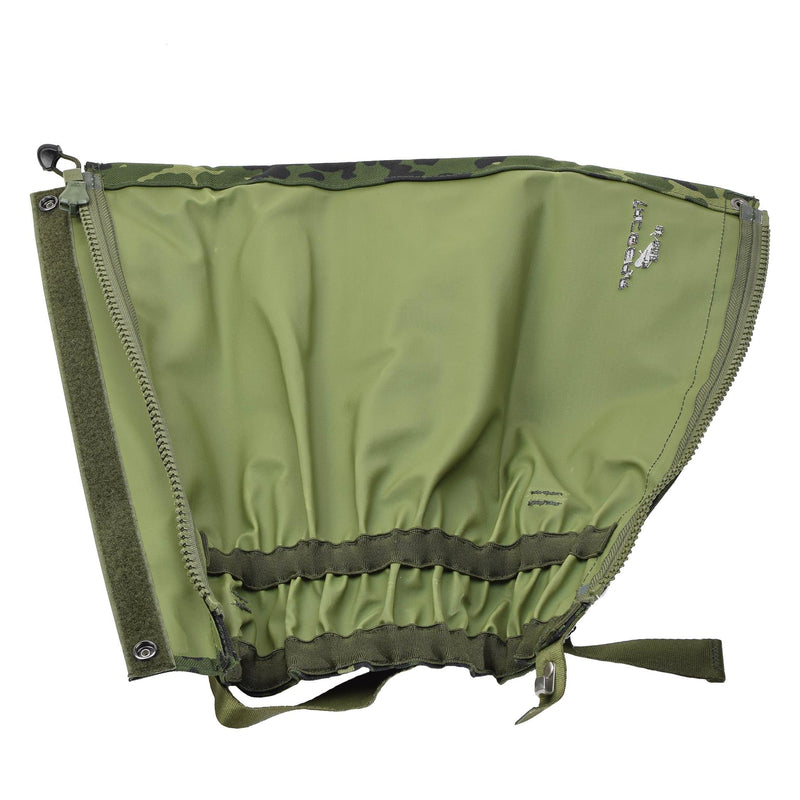 Tacgear merk been beenkappen Deense m84 camo -patroon waterdichte metaalhaken nieuw