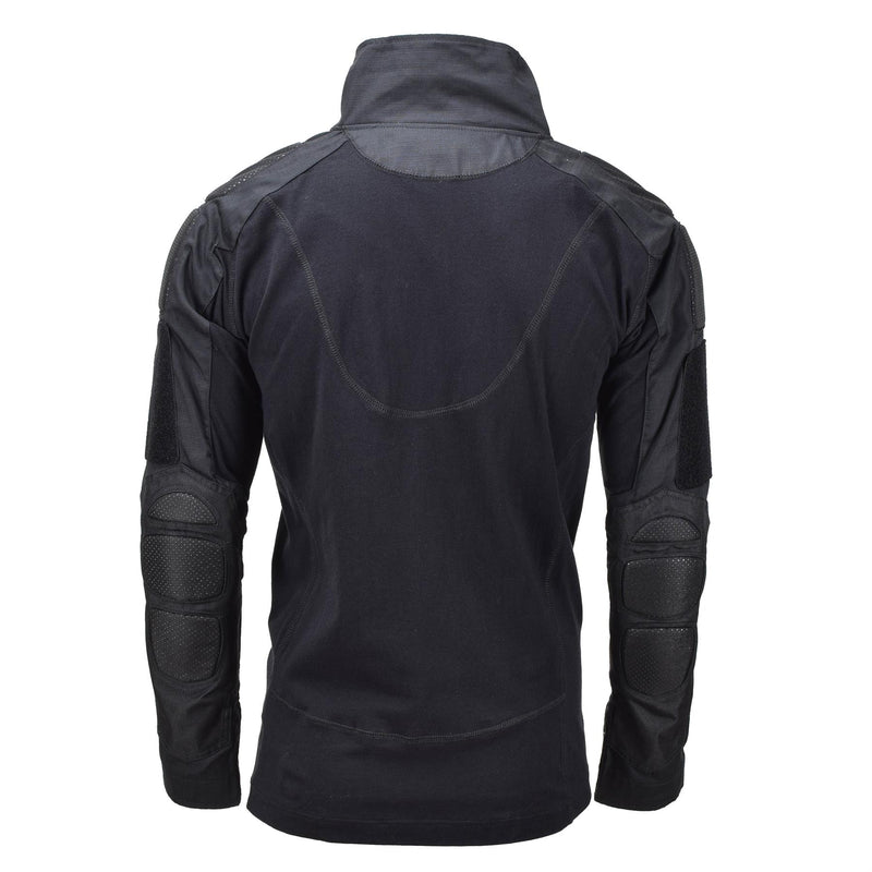 Mil-tec merk militaire stijl duurzaam tactisch gevechtshirt chimera zwart