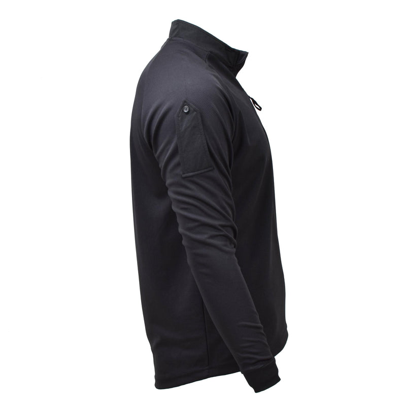 Originele Britse militaire gevecht tactische shirts zwart zip ademend nieuw