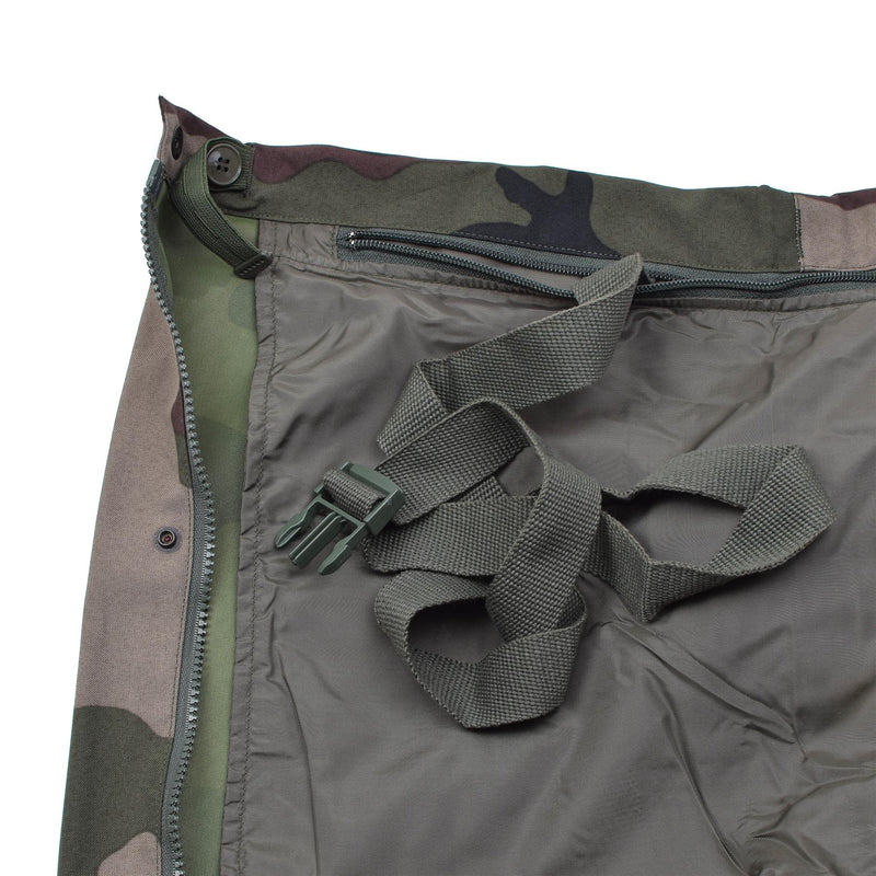 Originele Franse militaire regenbroek waterdichte trilaminaat broek beugel nieuw