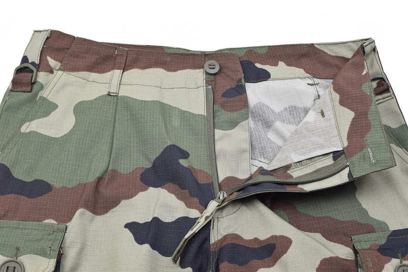 Pantalon de combat de style militaire français de marque TACGEAR CCE camo ripstop cargo tactique