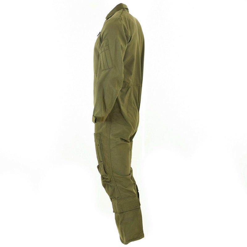 Combinaison de costume en aramide originale de l'armée britannique Aircrew MK 15 RAF OD Green Air Force