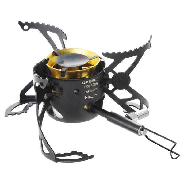 Optimus polaris fornuis optifuel tactisch camping wandelkamp opvouwbaar lichtgewicht