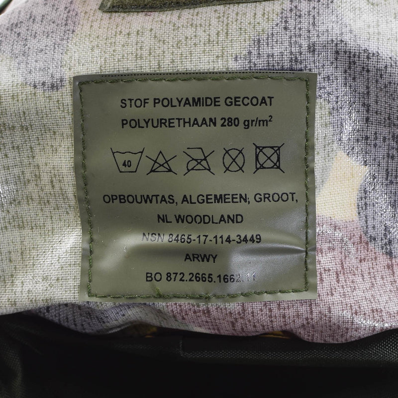 Originele Nederlandse militaire universele uitrusting Molle Pouch DPM Camo Buckle Sluiting nieuw