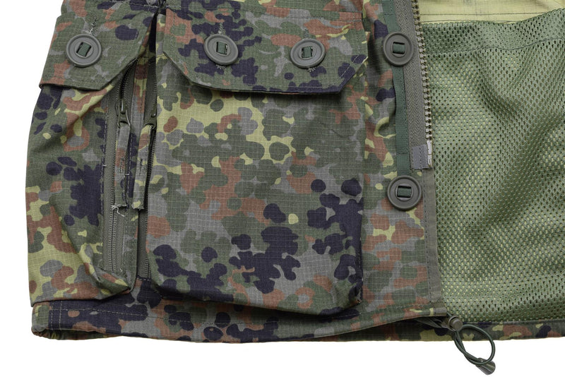 TacGear Brand Militaire stijl Commando Smock Jacket Full-Zip ripstop flecktran