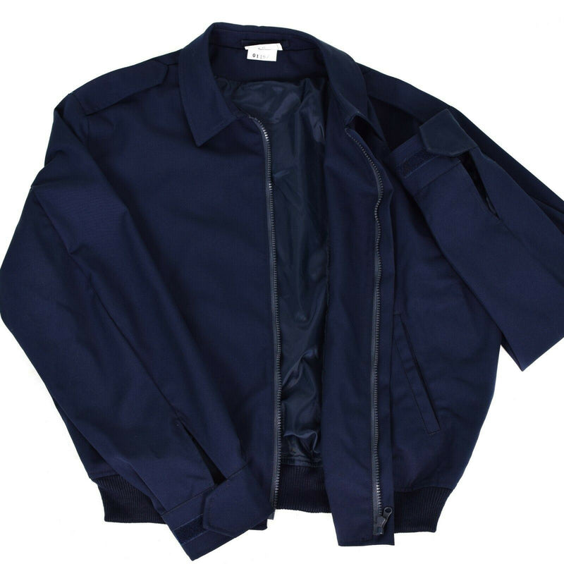 Original Spaans leger Air Forces Jacket Bomber Blue Flight Aircrew Nieuw