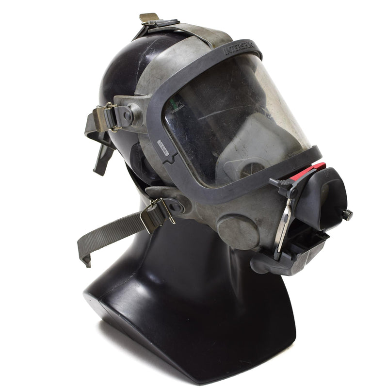 Echt interspiro merk gezichtsmasker brandweerman SCBA ademhalingsapparaatgasmasker