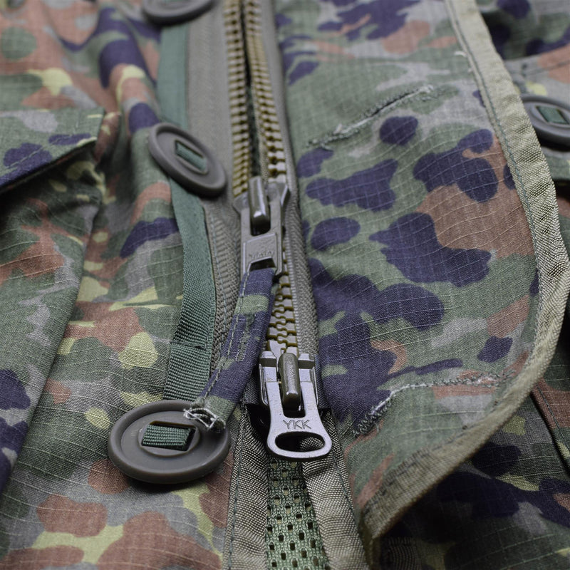 TacGear Brand Militaire stijl Commando Smock Jacket Full-Zip ripstop flecktran