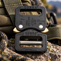 Boucle de ceinture AustriAlpin COBRA PRO STYLE 18 kN 25 mm à dégagement rapide noir