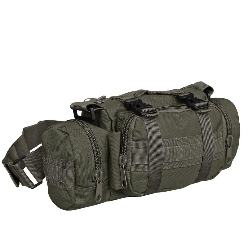 Sac à dos tactique MIL-TEC DEFENSE ASSEMBLY PACK avec ceinture amovible olive