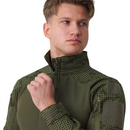 Helikon-Tex MCDU Chemise de combat Renfort de coude Ripstop Woodland Camo