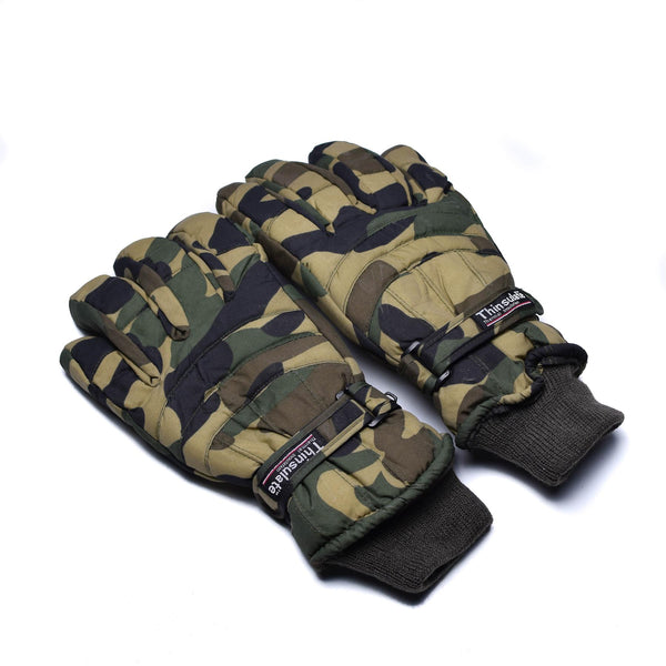 Merk Thinsulate Handschoenen Winter Woodland Flecktarn Olive Camouflage