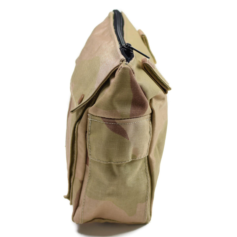 Echte Nederlands Leger gasmasker Tas Militair Surplus Desert Camo Schouderzak Nieuw