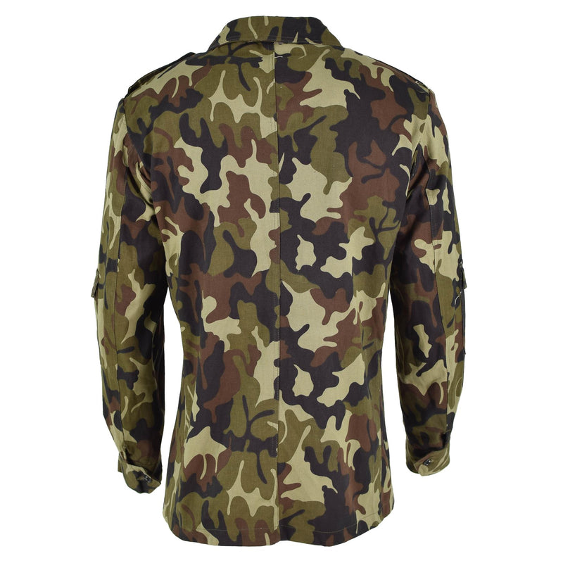 Originele Roemeense troepen Field Jacket M93 Camo Leaf BDU Parka Militair probleem