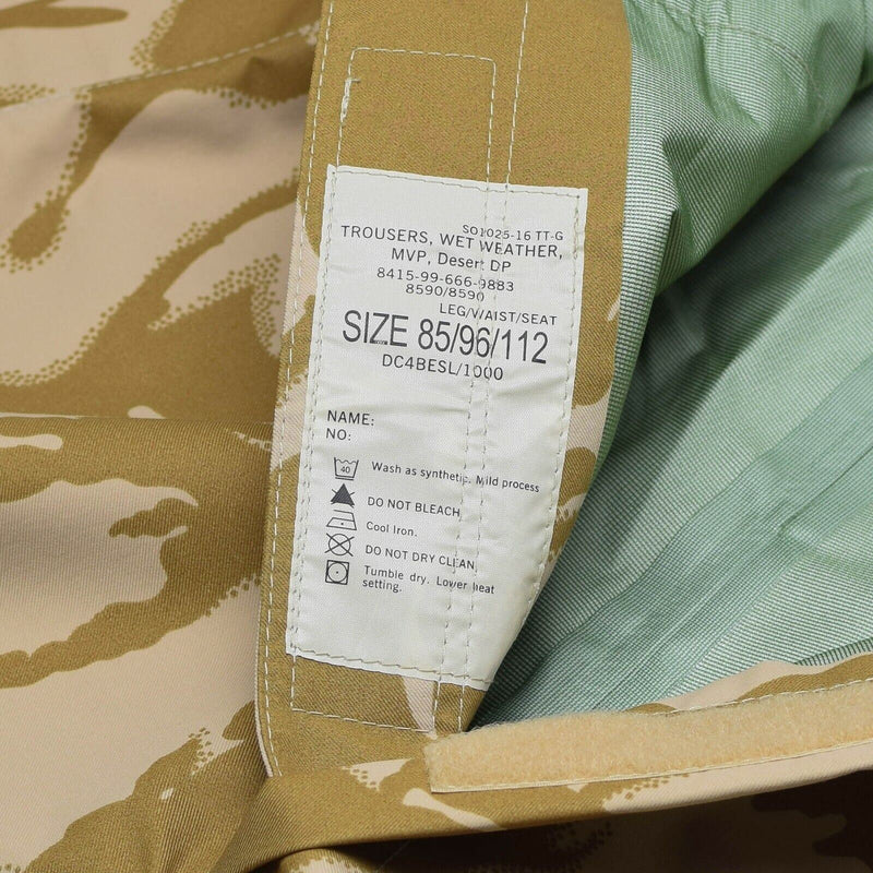 Genuine British army pants combat trousers military waterproof goretex NEW - GoMilitar