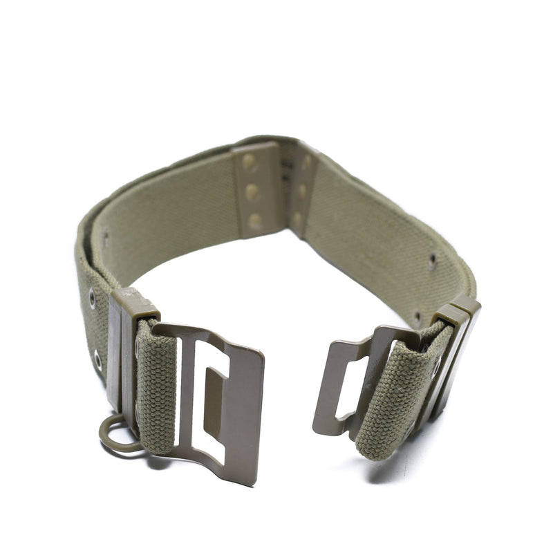 Ceinture de combat tactique réglable et robuste de l'armée française kaki NEUF