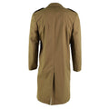 Trench-coat formel original de l'armée néerlandaise, manteau d'officier de surplus militaire marron NOUVEAU