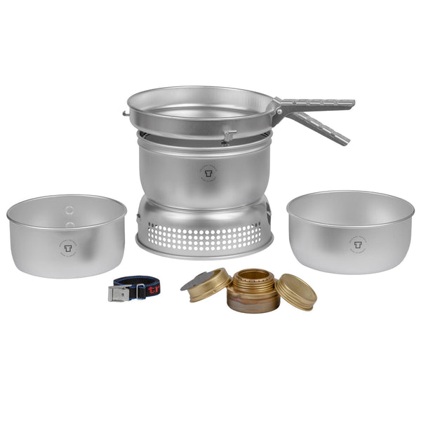 Trangia aluminium kachel set vloeibare brandstofbrander kit ultralight compacte campingpan
