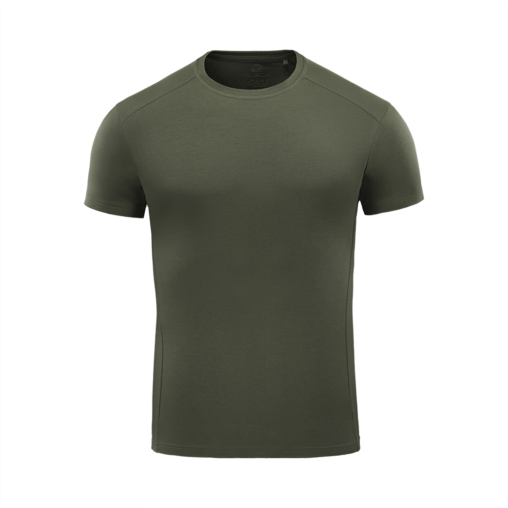 M-Tac 93/7 Zomer Comfort Fit T-shirt Lichtgewicht stretchkatoen Army Olive