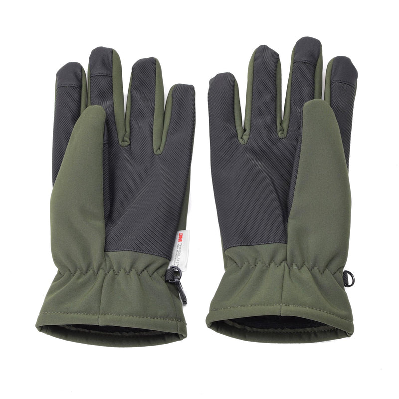 Mil-Tec Handschoenen Softshell Thinsule ™ voering Olijf Winter Mens OD Green Militair