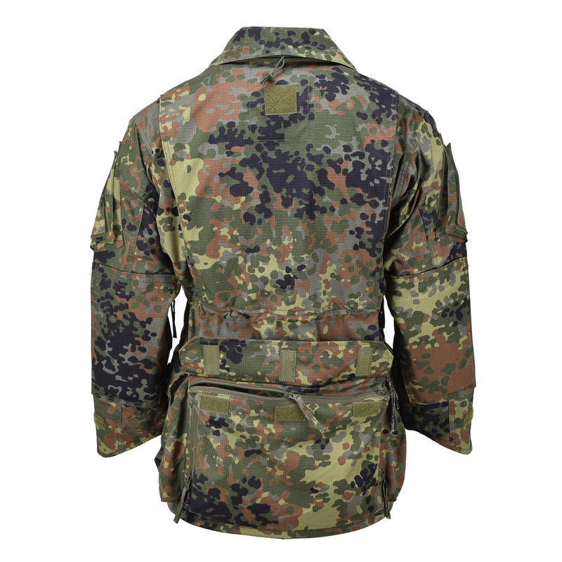 TacGear Brand Militaire stijl Commando Smock Jacket Full-Zip ripstop flecktran